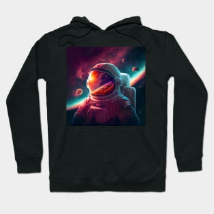 An Astronaut explores the galaxy Hoodie